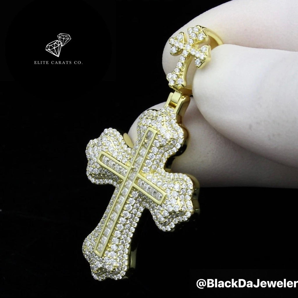 Vvs Moissanite Cross