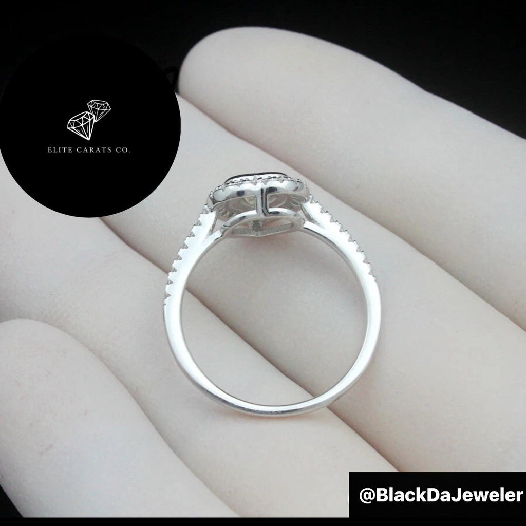 Vvs1 3d Moissanite Ring