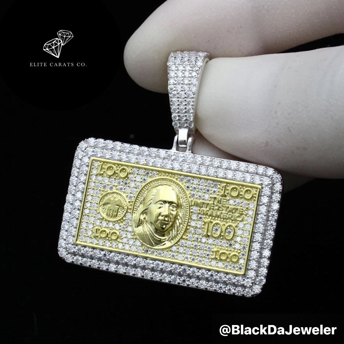 Vvs Moissanite Two Tone 100