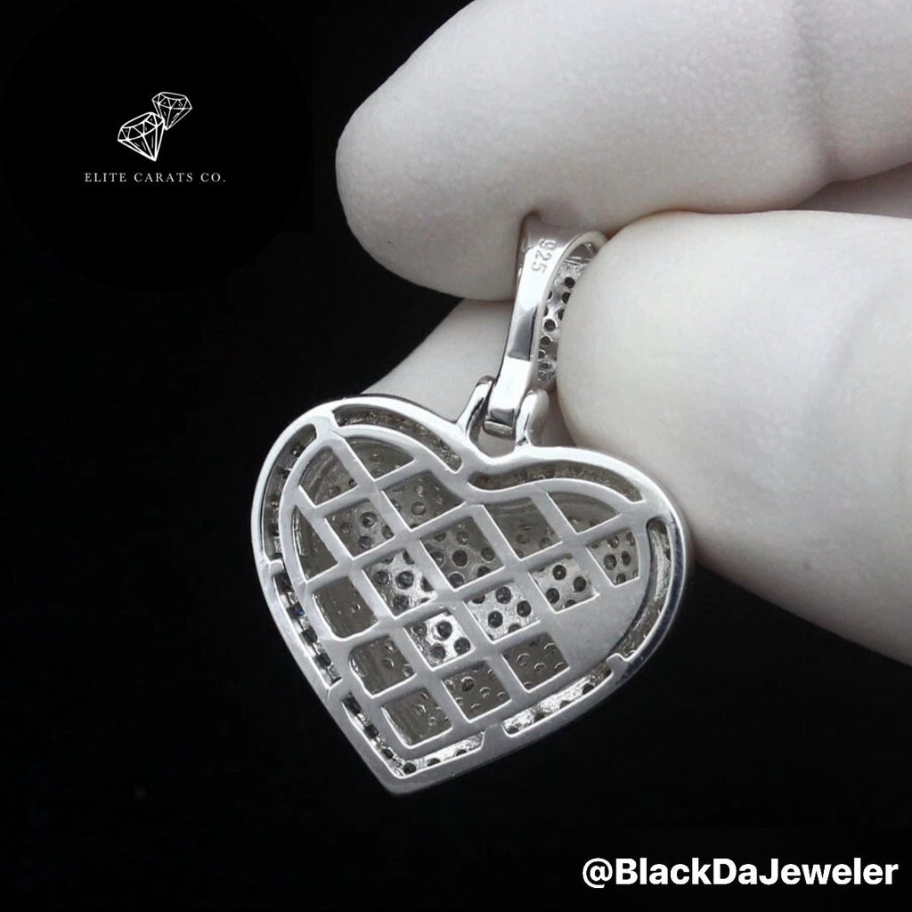 Vvs1 3d Heart Pendant