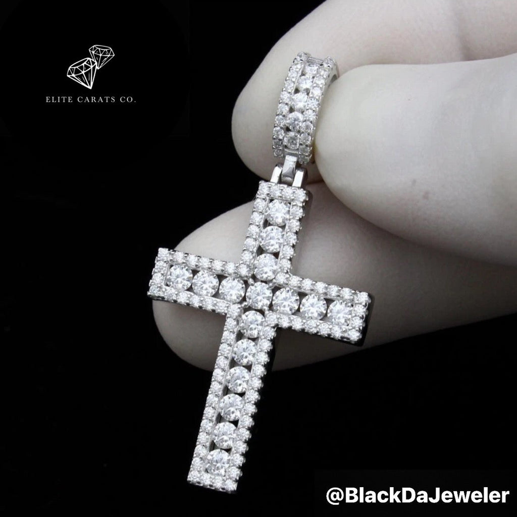 Vvs Moissanite Cross