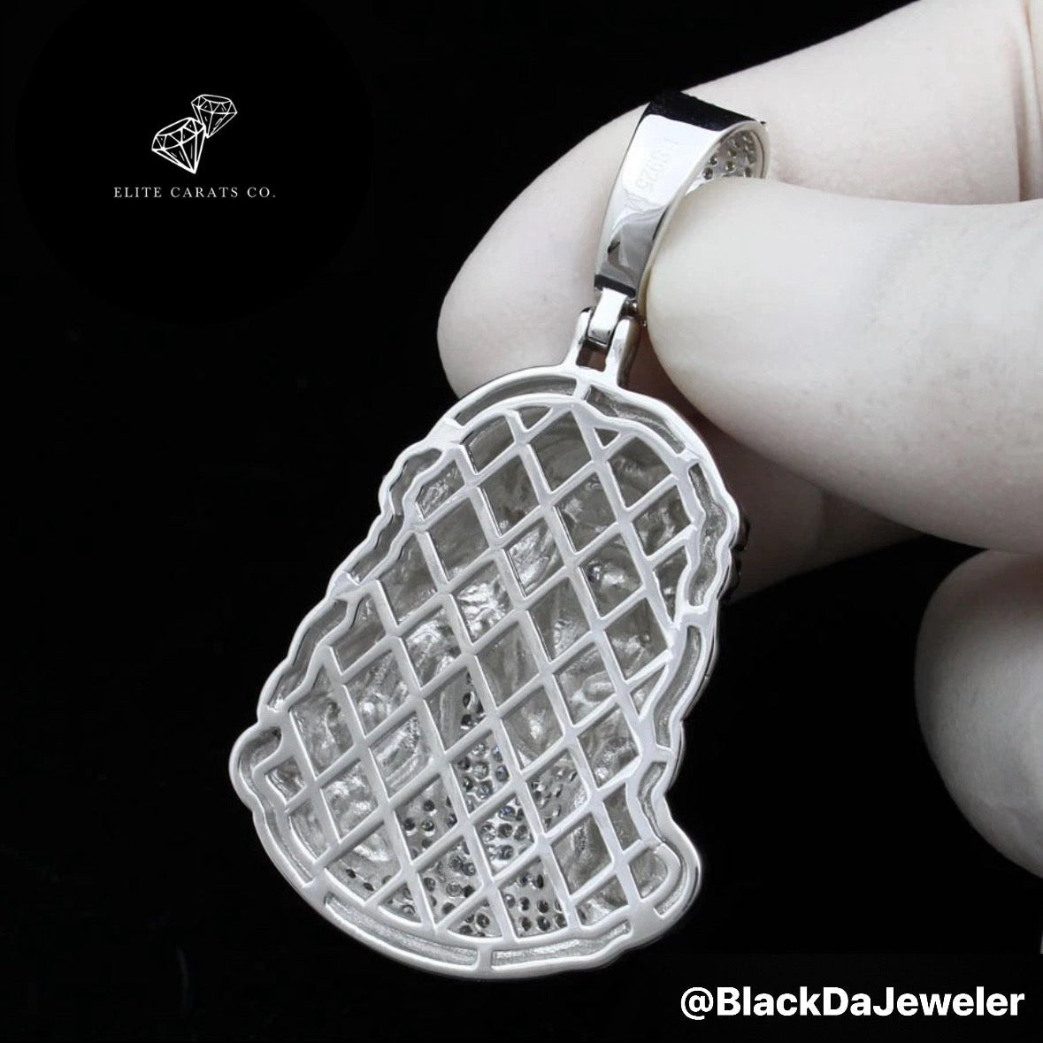 Vvs Moissanite Jesus Face