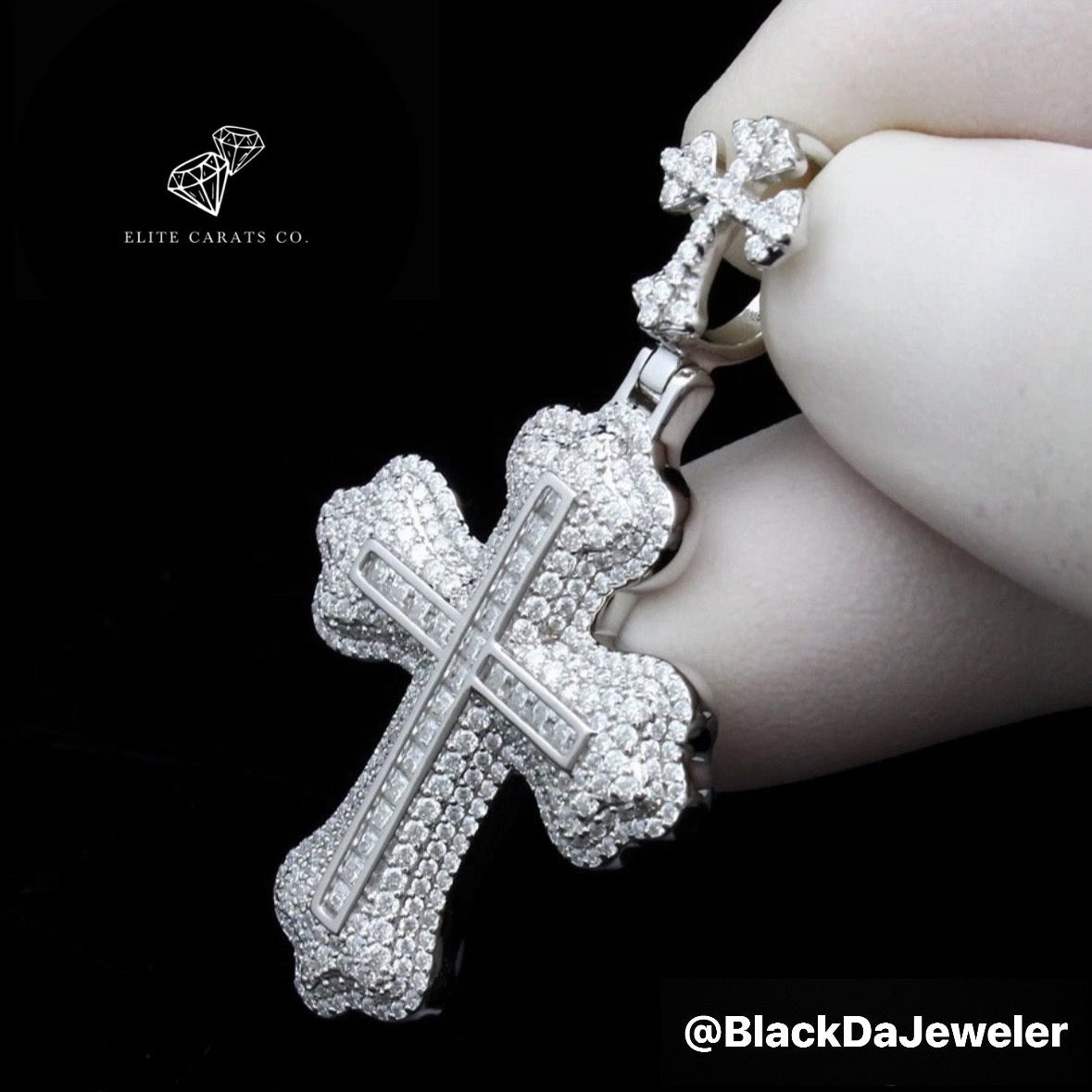 Vvs Moissanite Cross