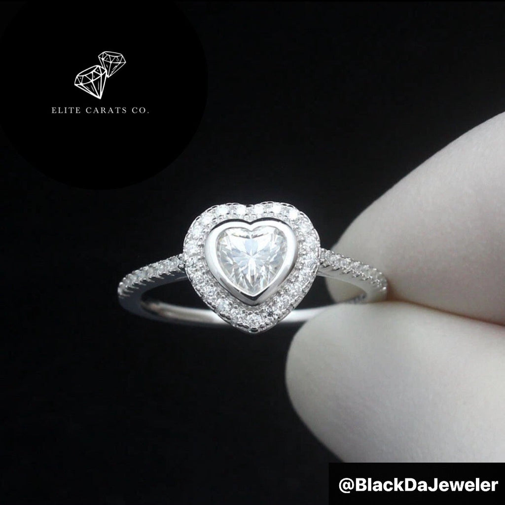 Vvs1 3d Moissanite Ring