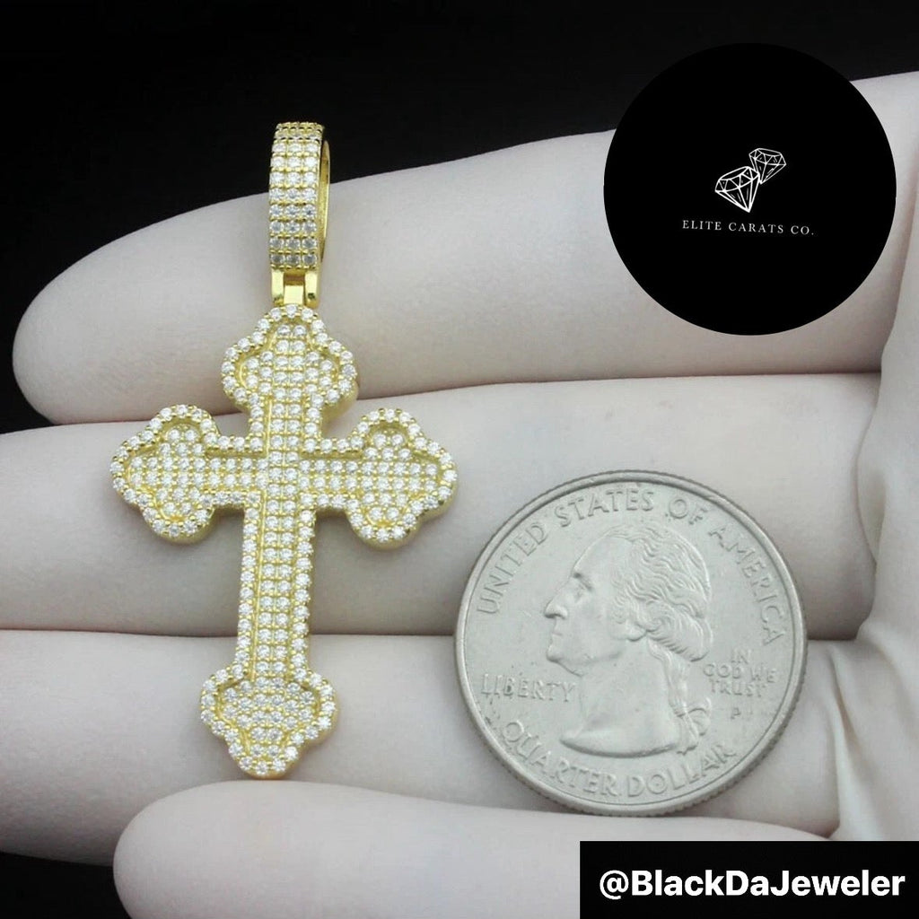 Vvs Moissanite 3d Cross