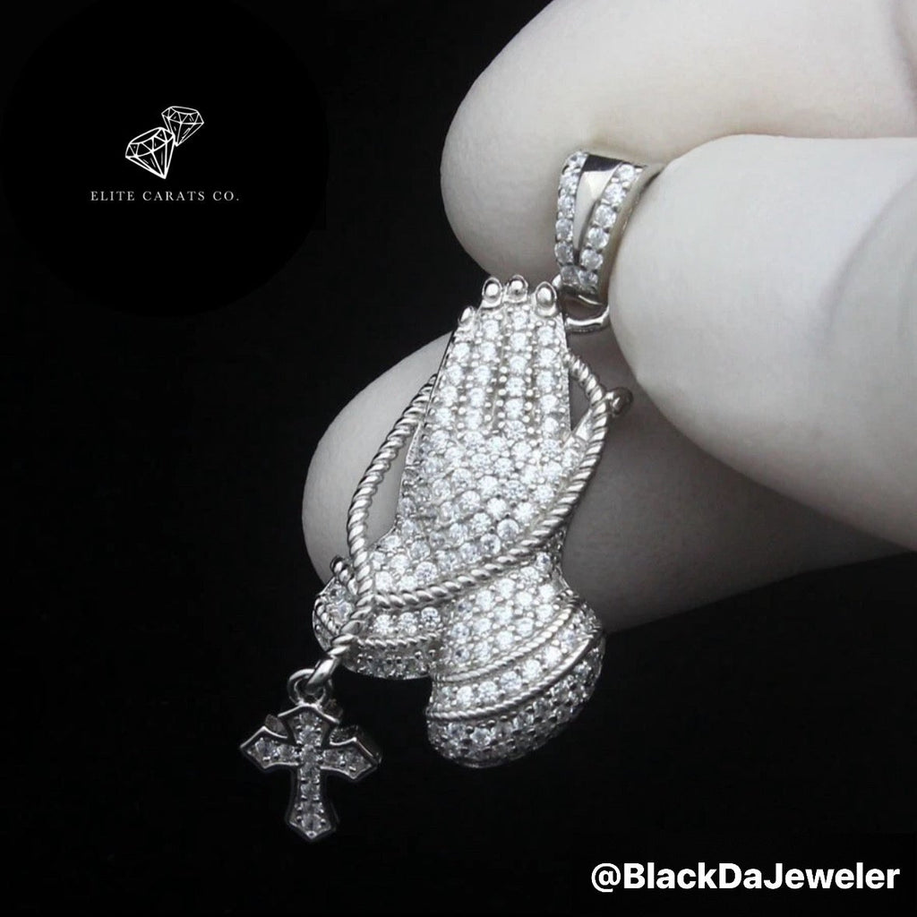 Vvs Moissanite Praying Hands