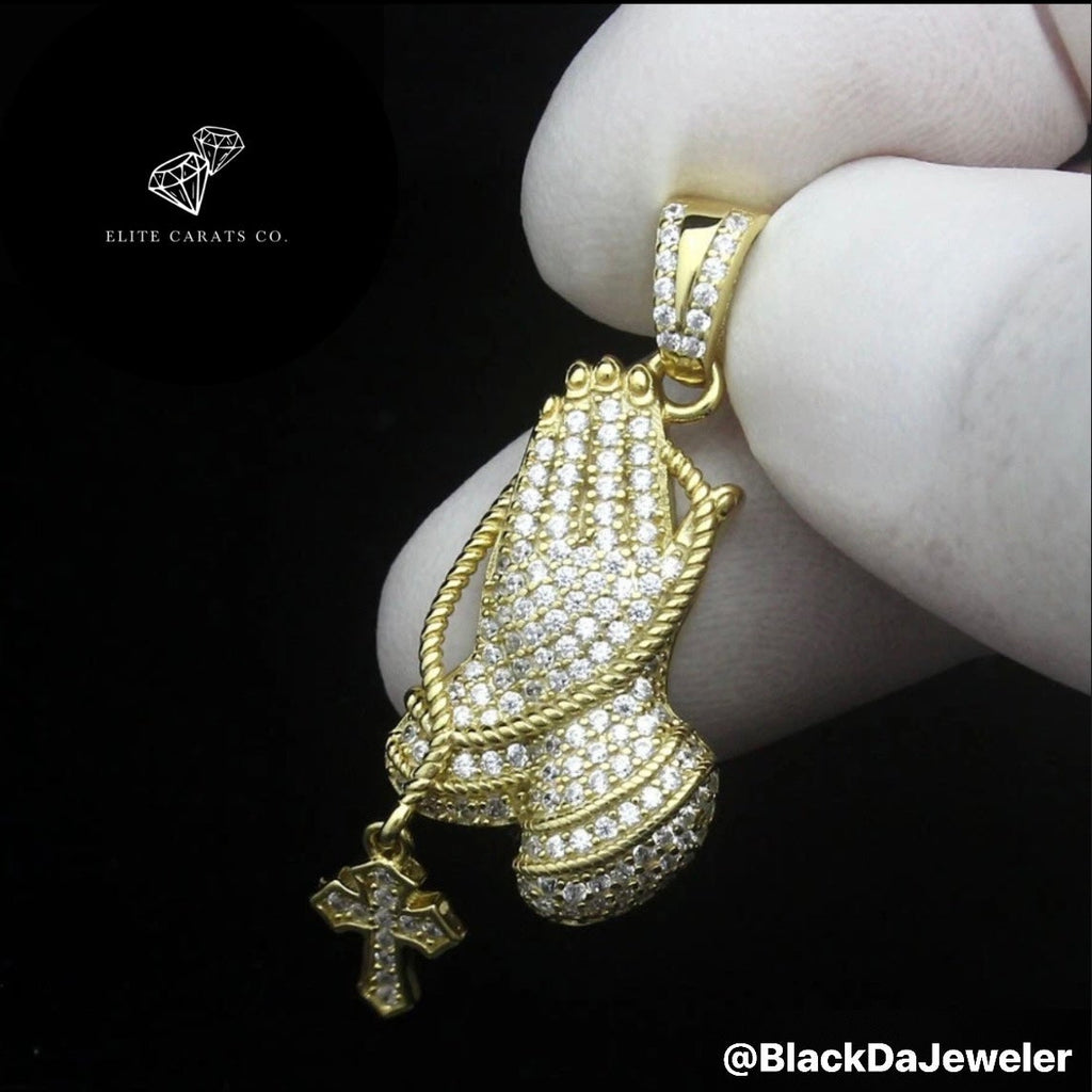 Vvs Moissanite Praying Hands