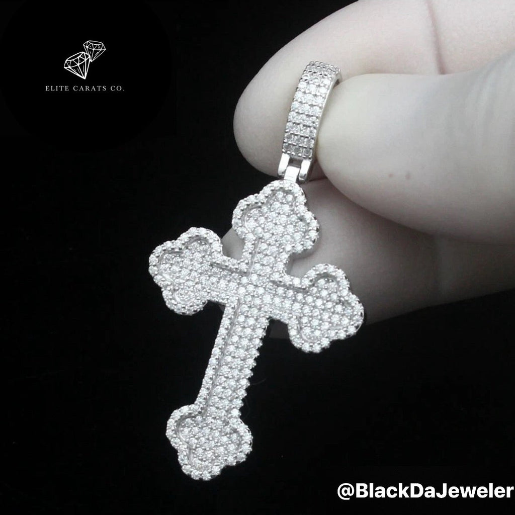 Vvs Moissanite 3d Cross