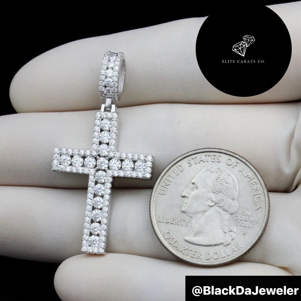 Vvs Moissanite Cross