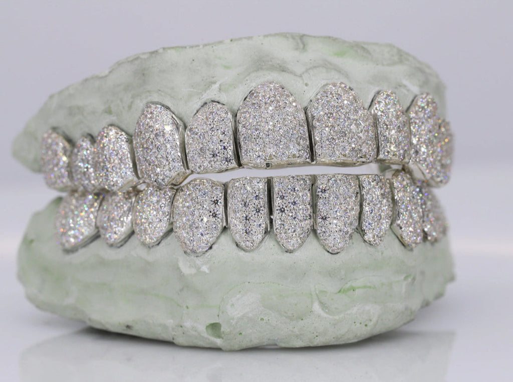 Vvs1 Moissanite Diamond Grillz