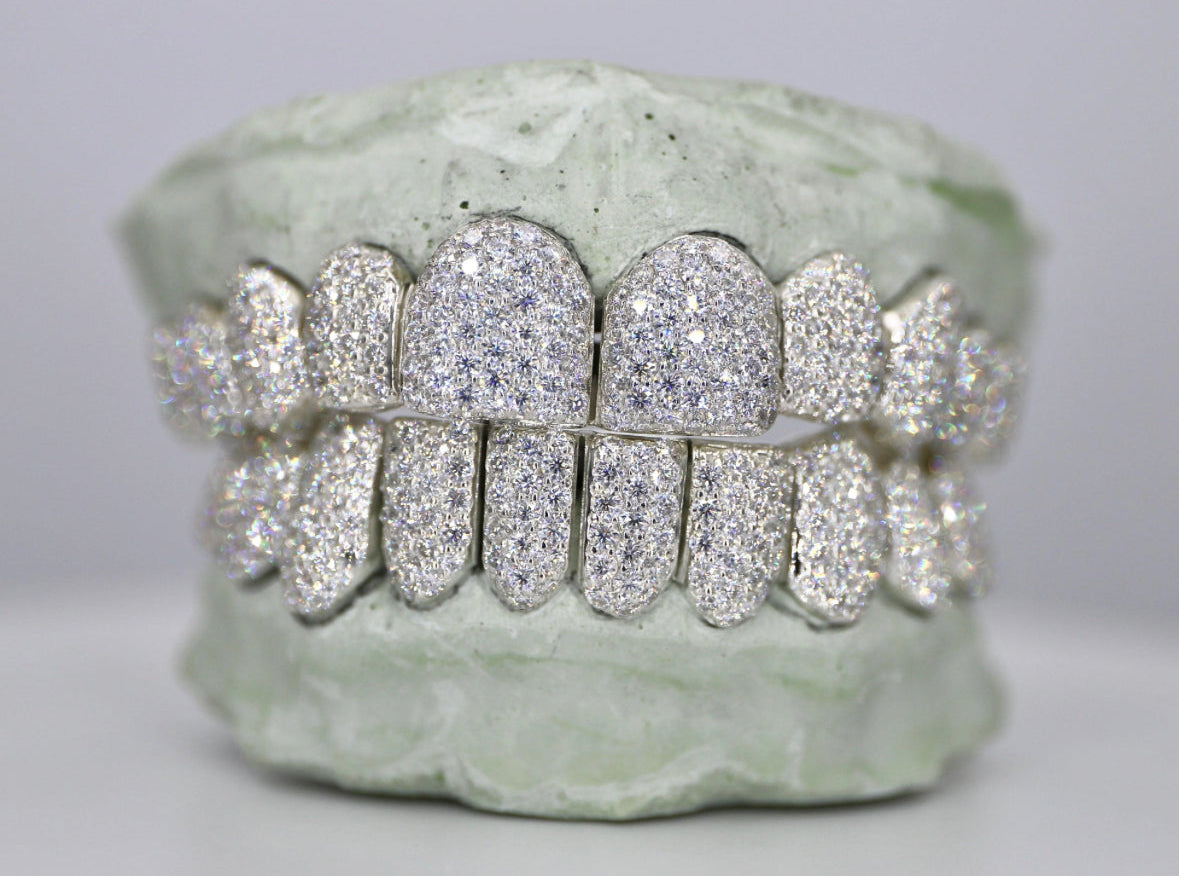 Vvs1 Moissanite Diamond Grillz
