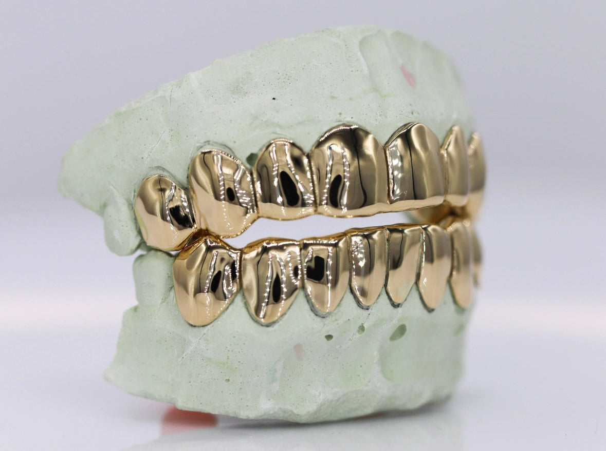 Solid 10k Gold Grillz