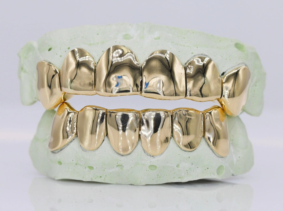 Solid 10k Gold Grillz