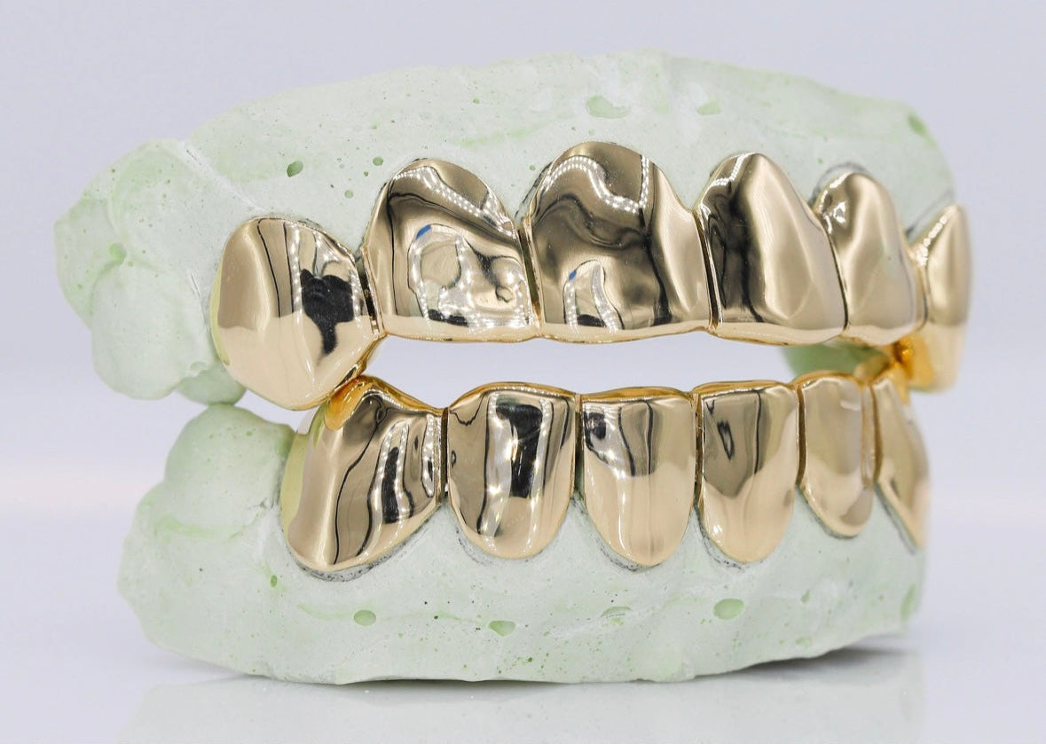 Solid 10k Gold Grillz