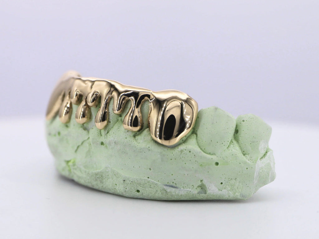 10k Gold Drip Grillz