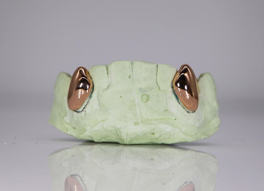10k Gold Fangs Grillz