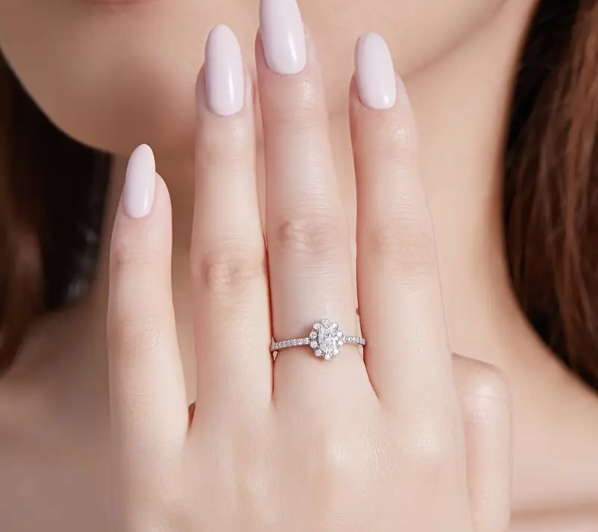 Vvs Moissanite Sunflower Ring