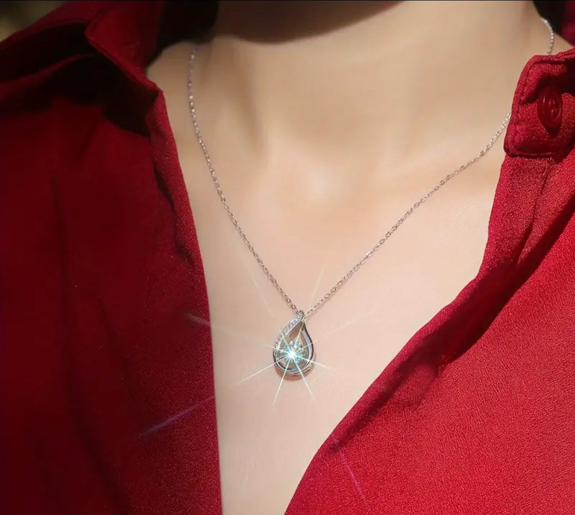 Vvs Moissanite Women Necklace