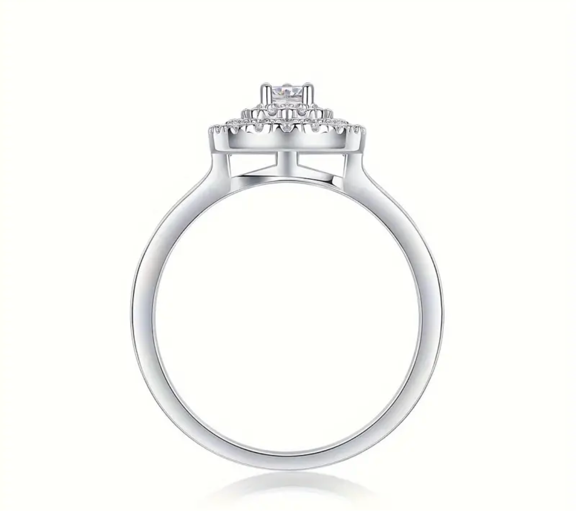 Vvs Moissanite Pearl Ring