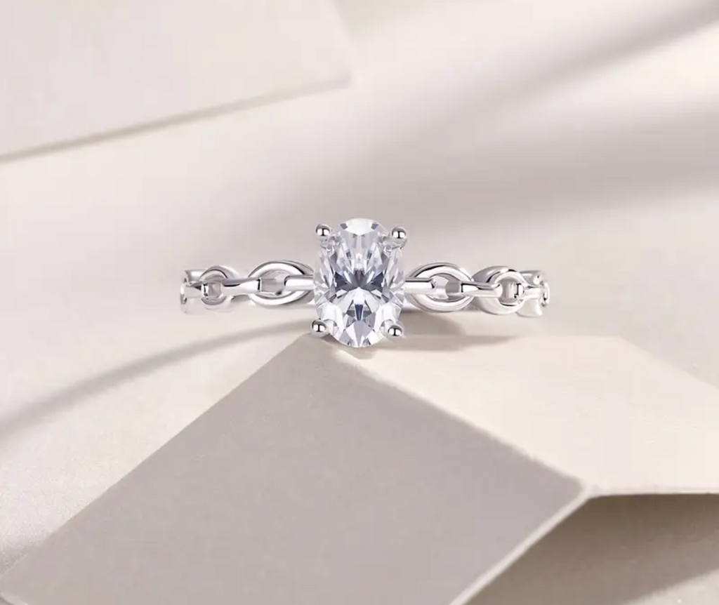 Vvs 5’ 7mm Oval Ring