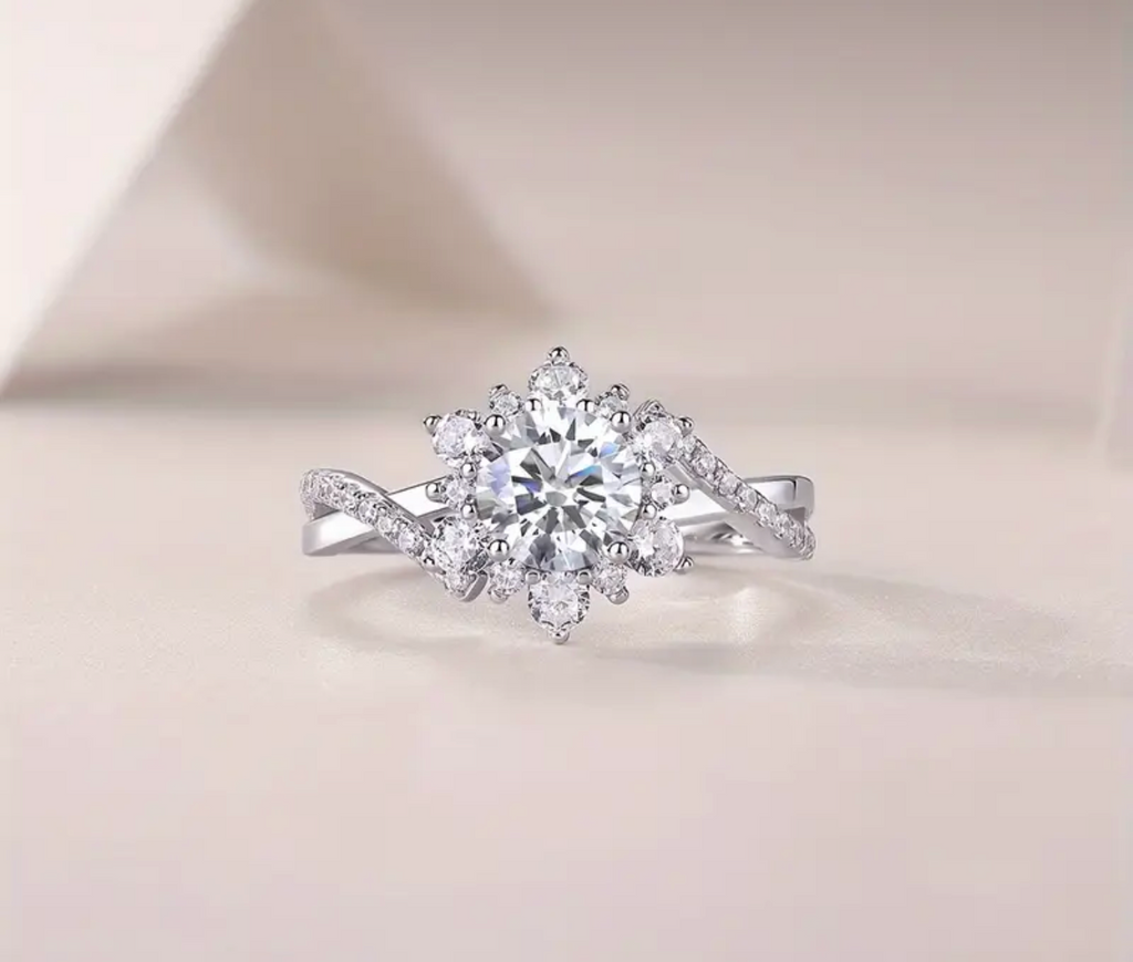 Vvs Moissanite Ring