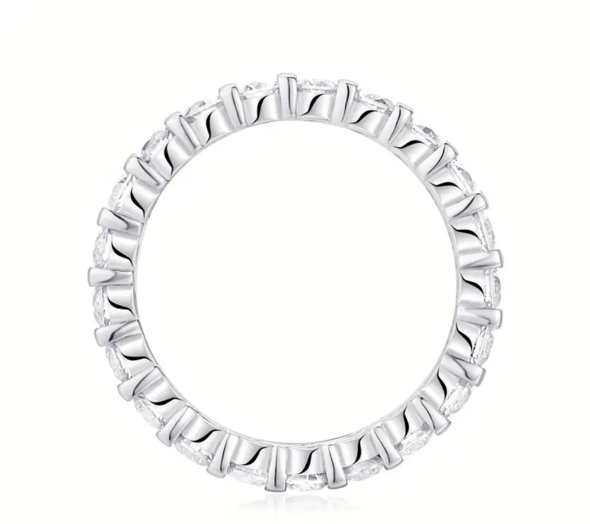 Vvs 2mm Moissanite Ring