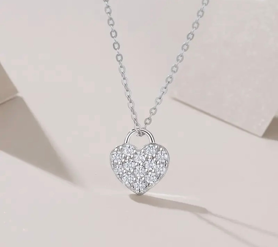 Vvs Small Moissanite Heart