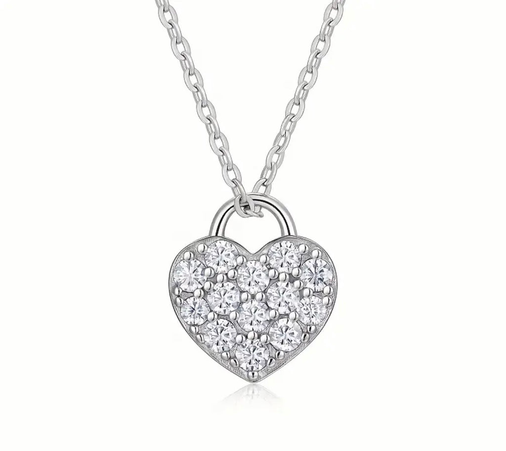 Vvs Small Moissanite Heart