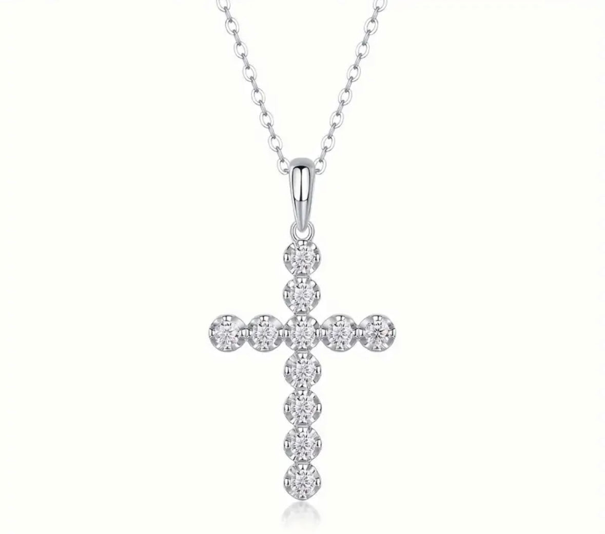 Vvs 2mm Moissanite Cross