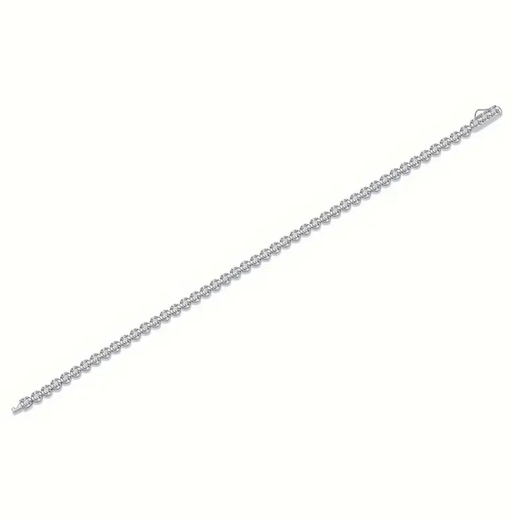 Vvs 2.5mm Moissanite Tennis Bracelet