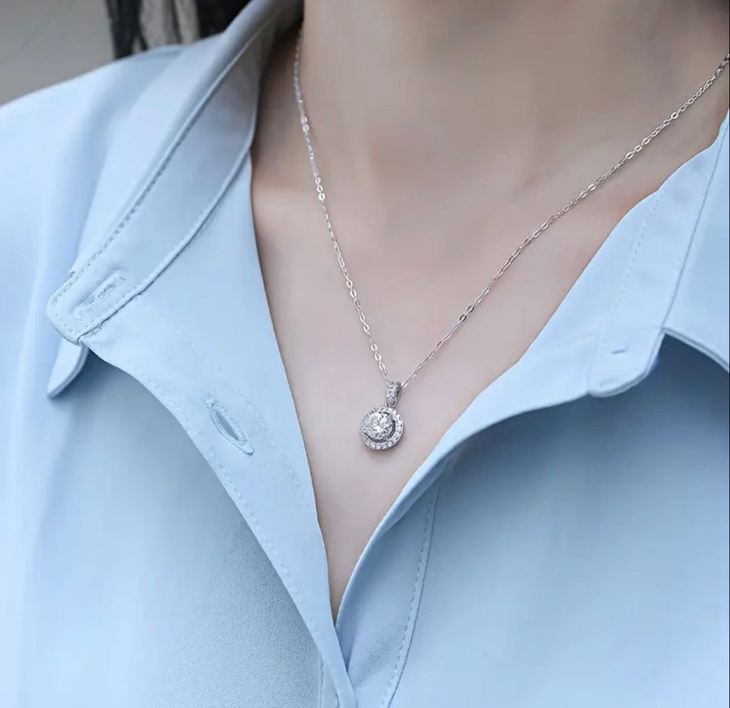 3pc Vvs Moissanite Set