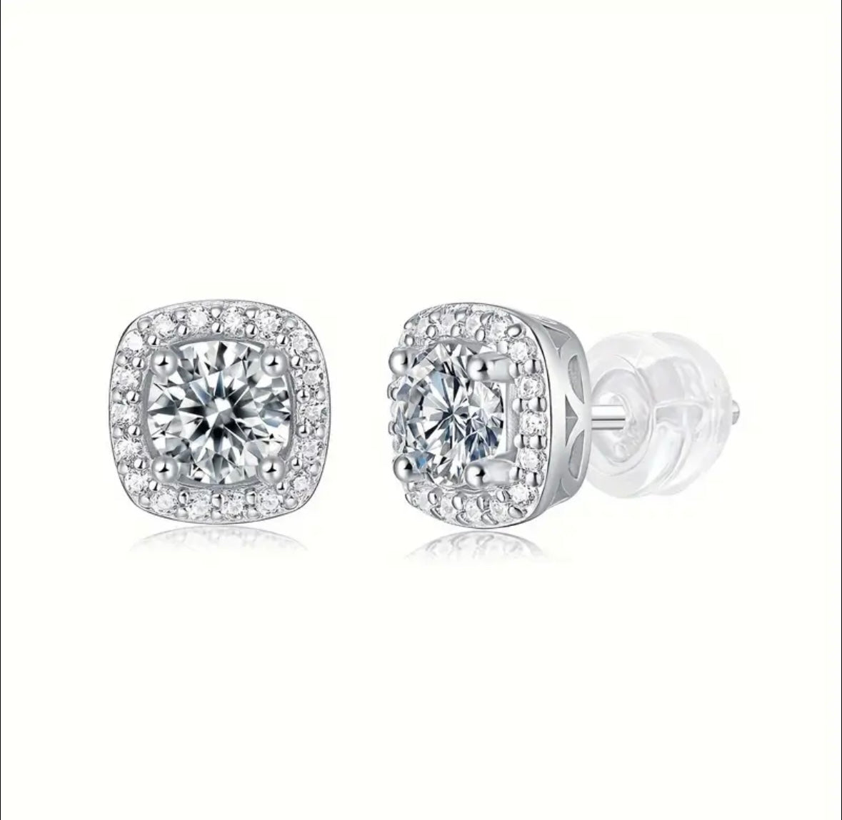 3pc Vvs Moissanite Set