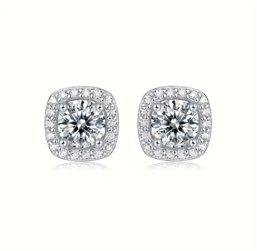 3pc Vvs Moissanite Set