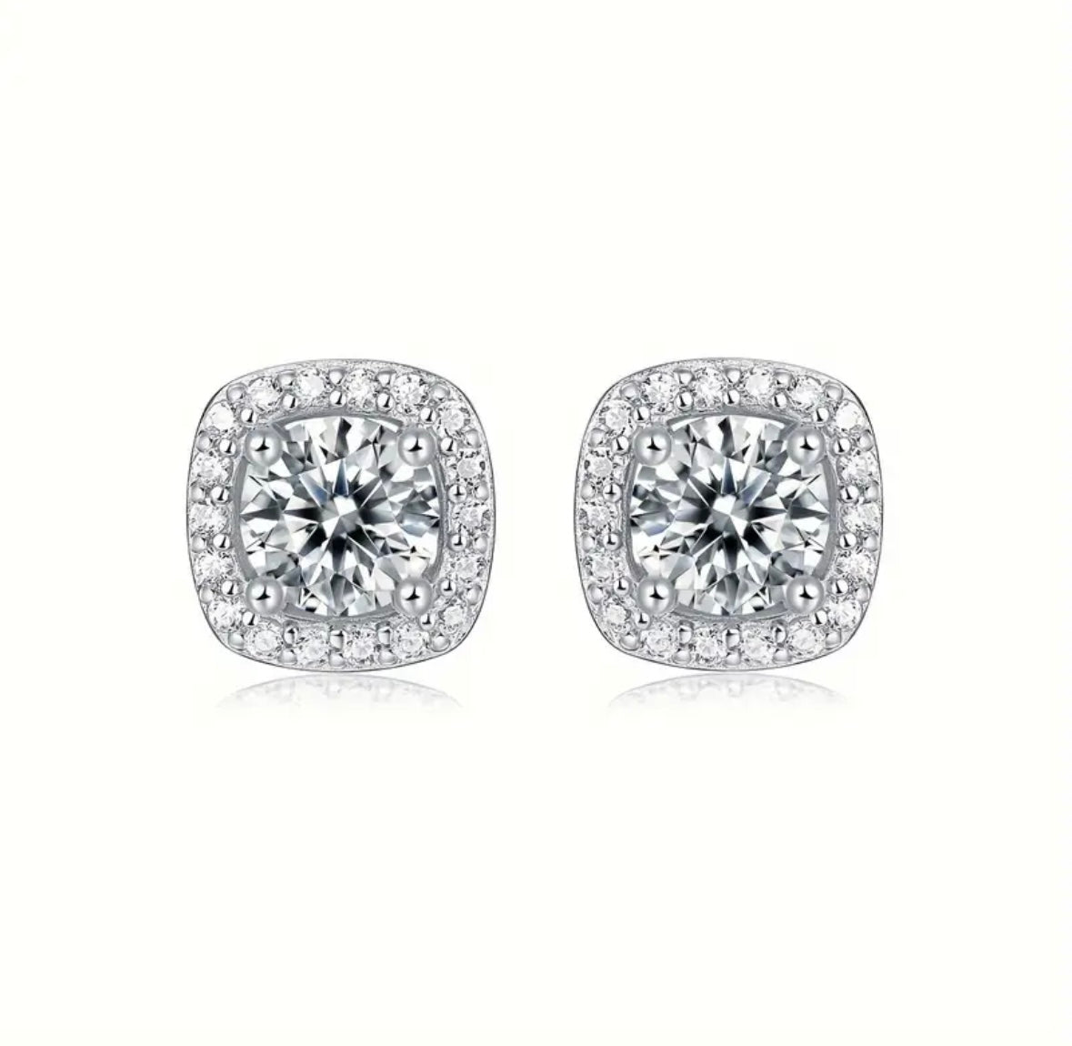 3pc Vvs Moissanite Set