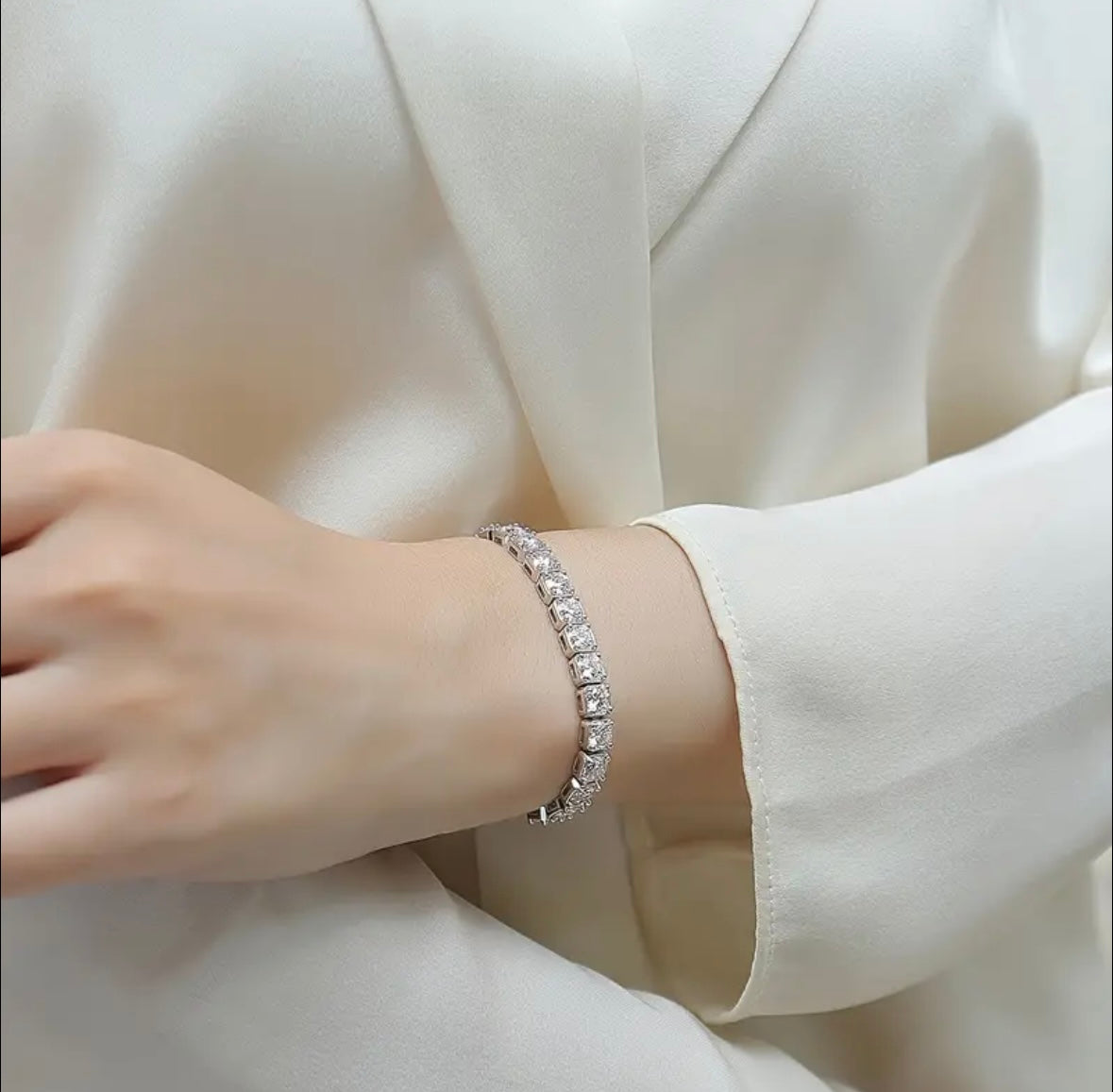 Vvs Women’s 5mm Moissanite Bracelet