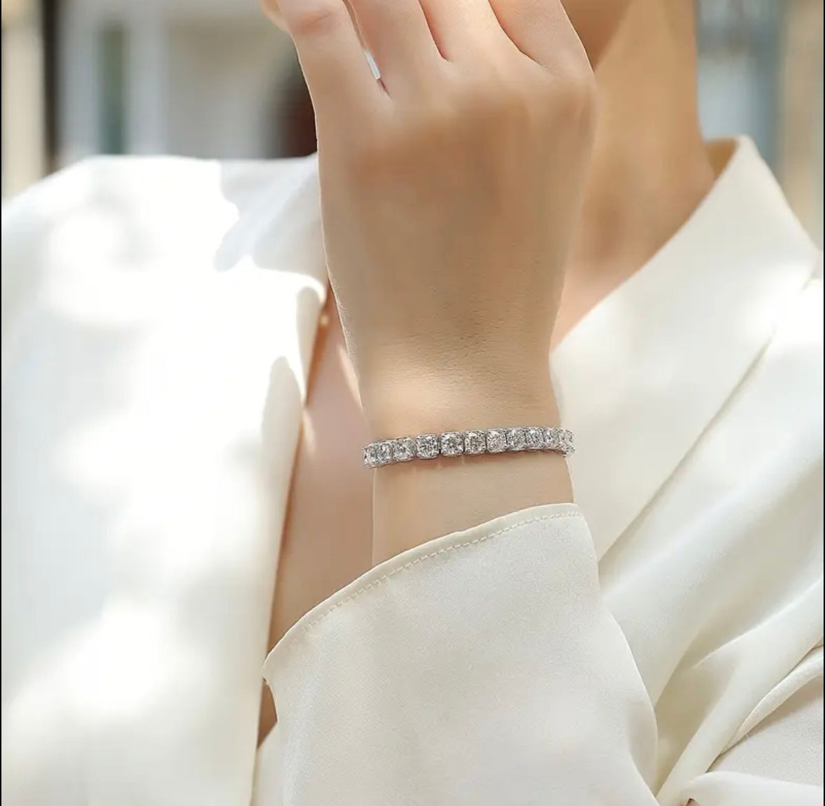 Vvs Women’s 5mm Moissanite Bracelet