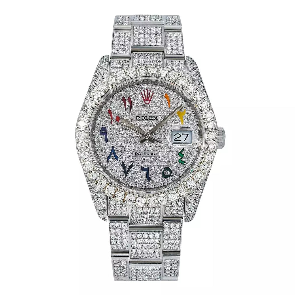 Rainbow Arabic Rolex Sky-Dweller 42mm