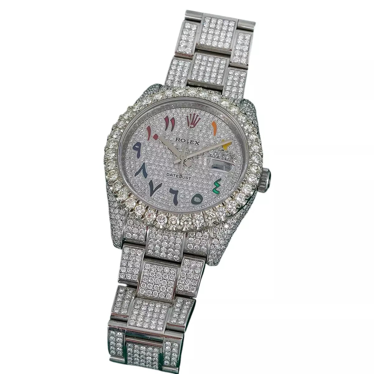 Rainbow Arabic Rolex Sky-Dweller 42mm