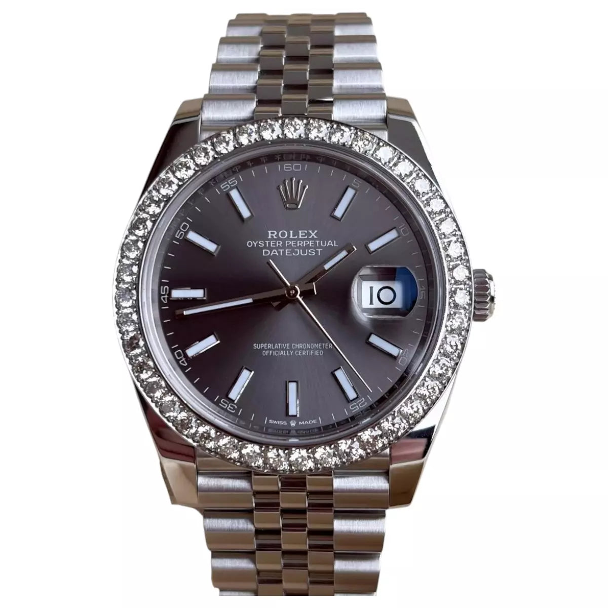 Rolex 41mm Dark Grey Dial