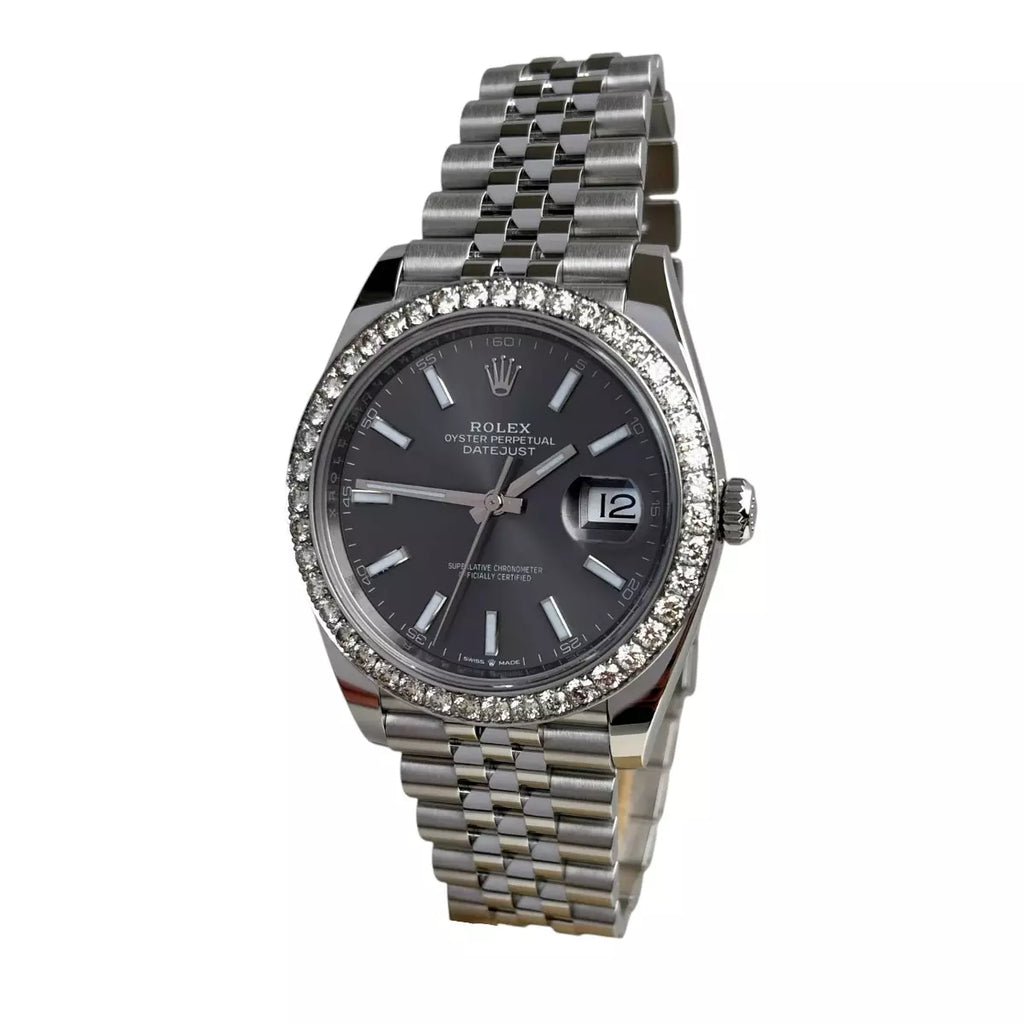 Rolex 41mm Dark Grey Dial