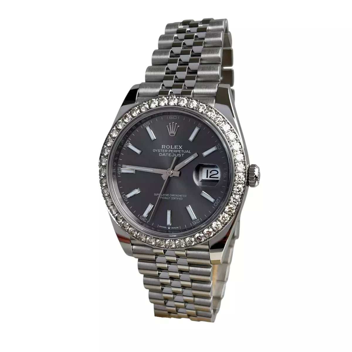 Rolex 41mm Dark Grey Dial