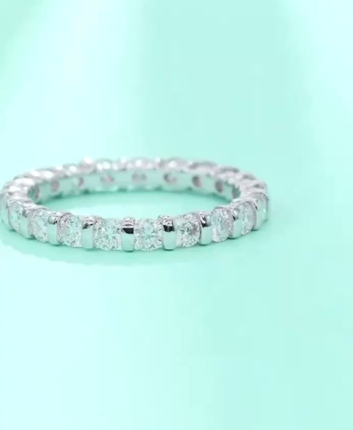 Vvs 2mm Moissanite Ring