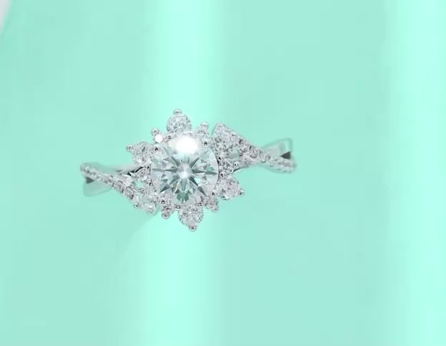 Vvs Moissanite Ring