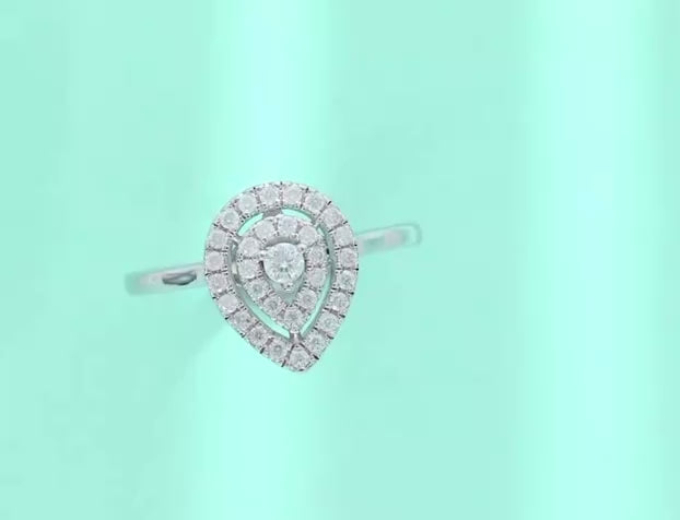 Vvs Moissanite Pearl Ring